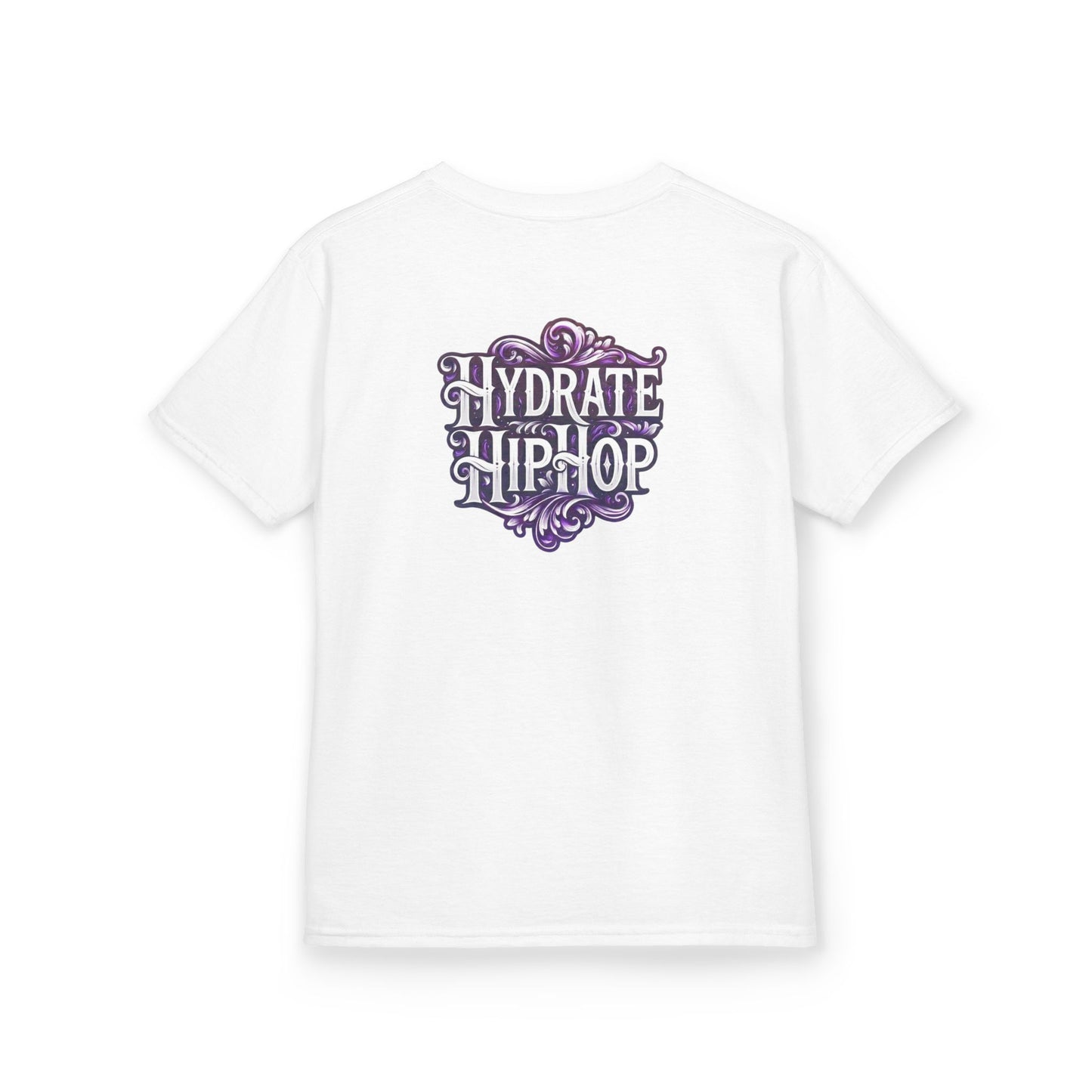 Kids Tee — "Original Soul" Front, "Hydrate Hip-Hop" Back Artistic Graphic