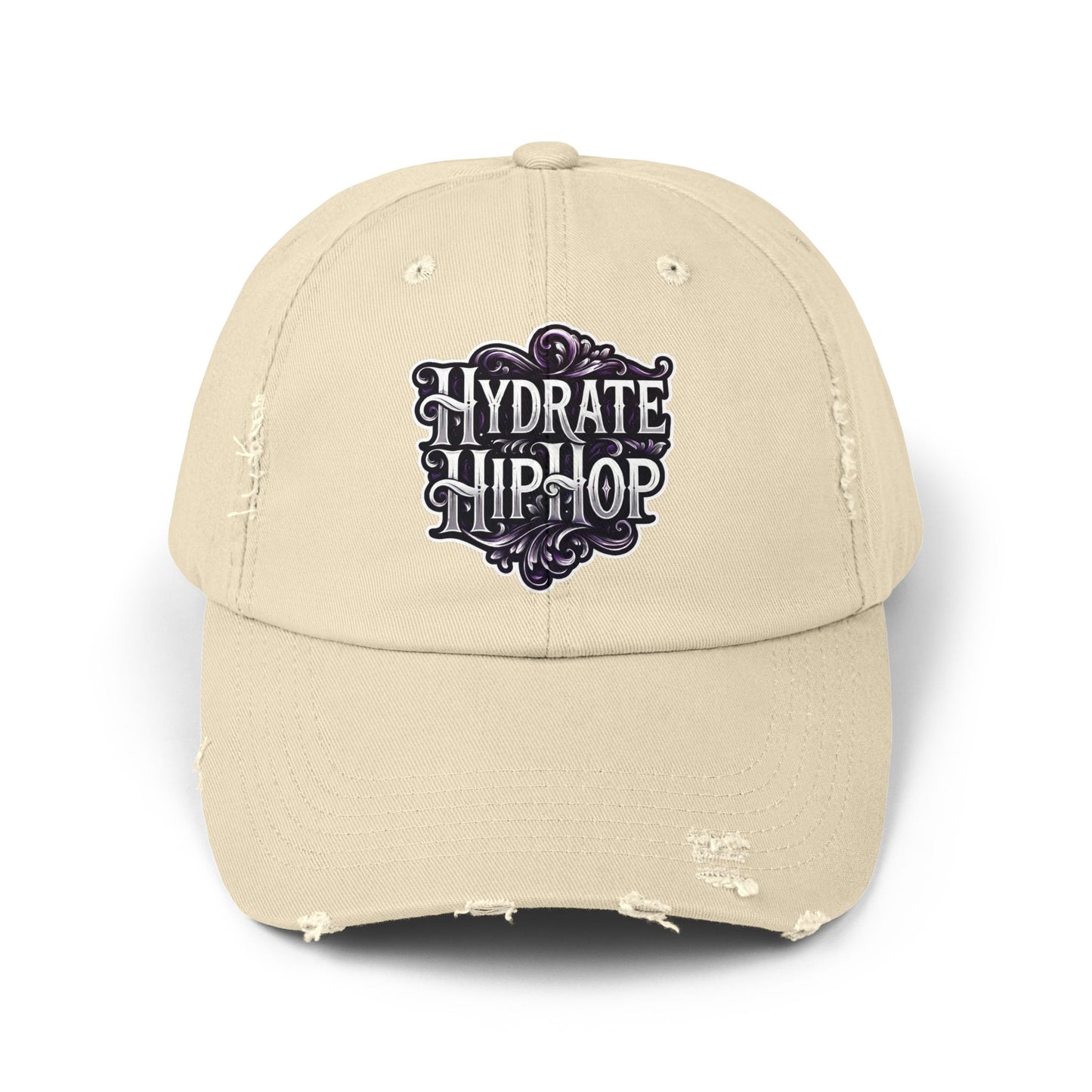 Hydrate Hip Hop Distressed Cap