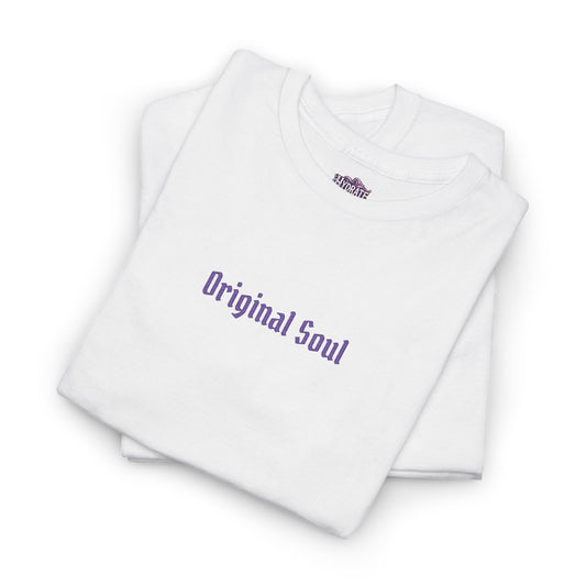 Original Soul T‑Shirt — Minimalist Vintage Script Tee