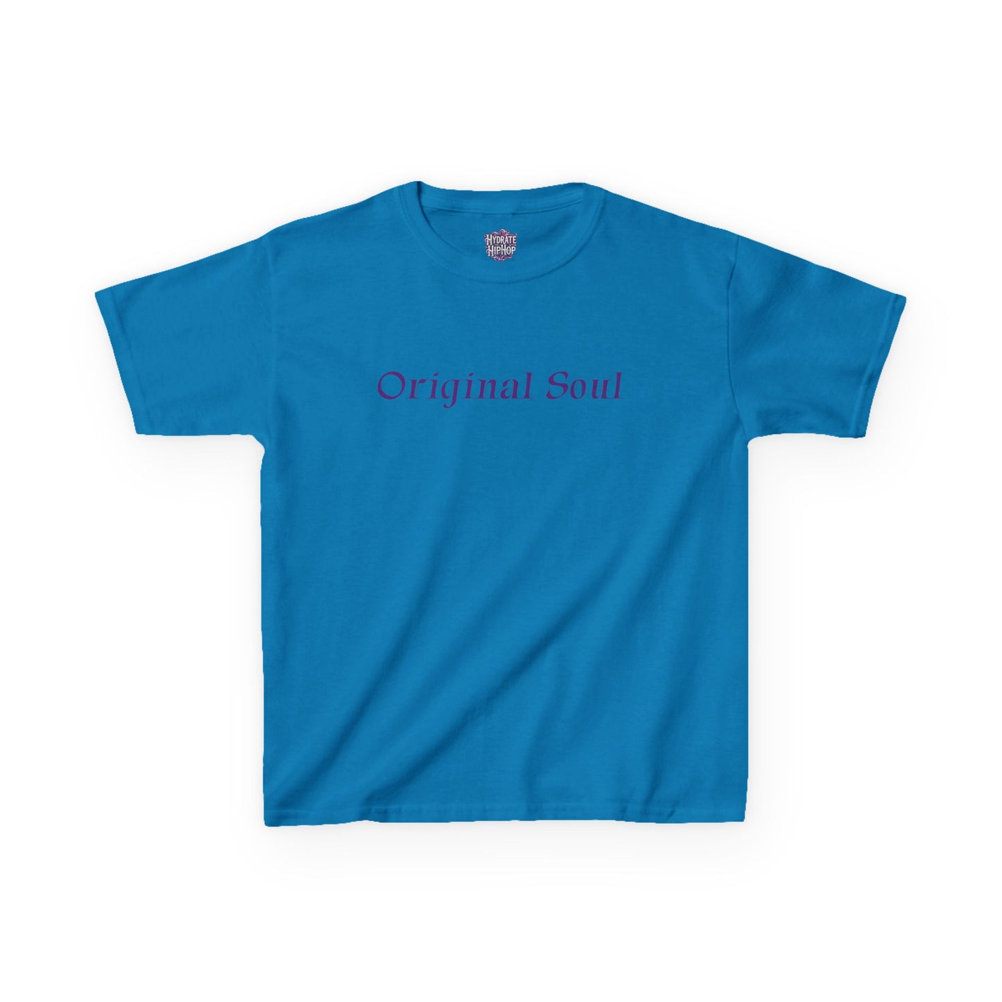 Kids Tee — "Original Soul" Front, "Hydrate Hip-Hop" Back Artistic Graphic
