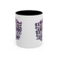 Hydrate Hip Hop Accent Coffee Mug — Purple Typography Tea & Coffee Cup (11/15oz)