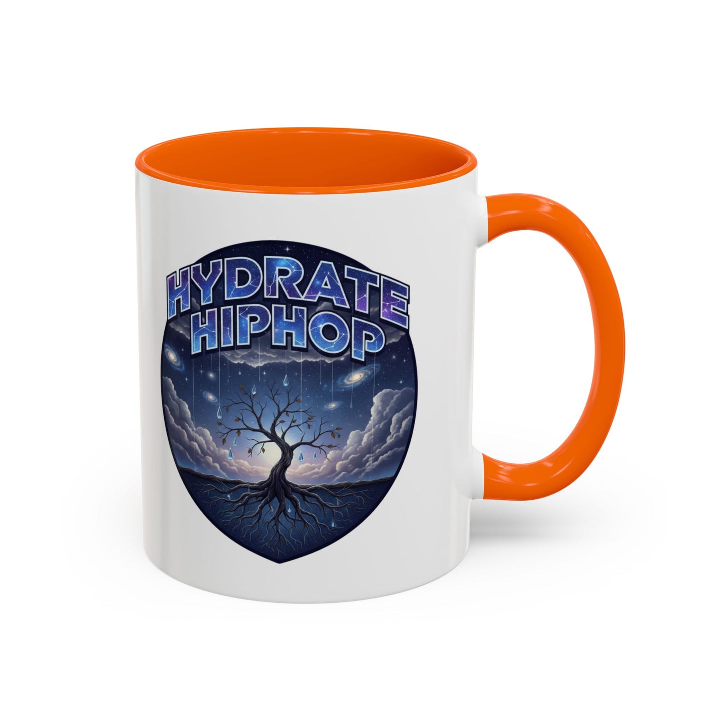 Hydrate HipHop Coffee Mug — Cosmic Tree Accent Mug (11/15oz)