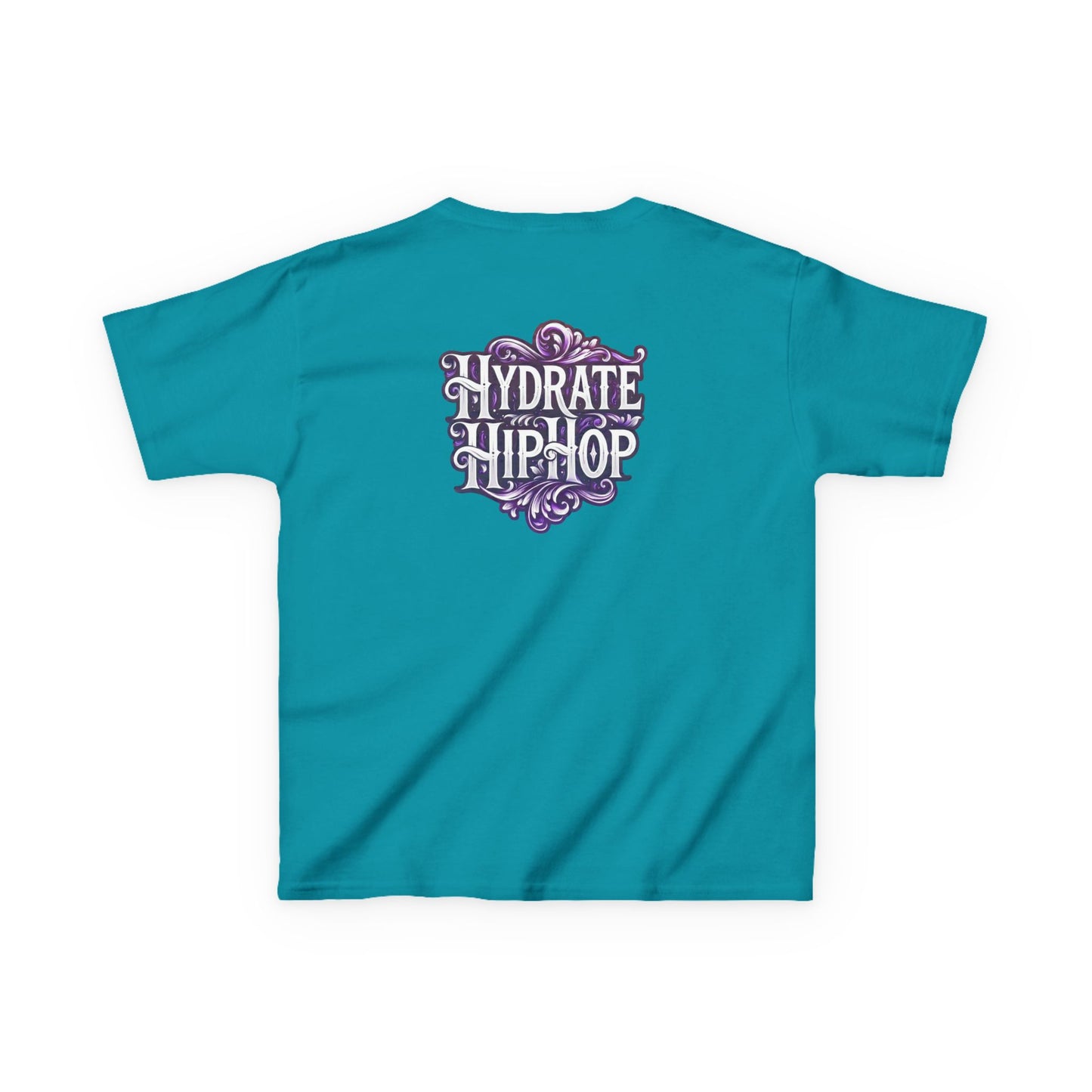 Kids Tee — "Original Soul" Front, "Hydrate Hip-Hop" Back Artistic Graphic