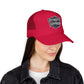 Hydrate Hip Hop Trucker Hat - Retro Script Foam Mesh Cap