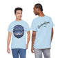 Hydrate Hip Hop Tee — 'Hydrate HipHop' Night Sky Graphic T-Shirt (Guardian of Light on Back)