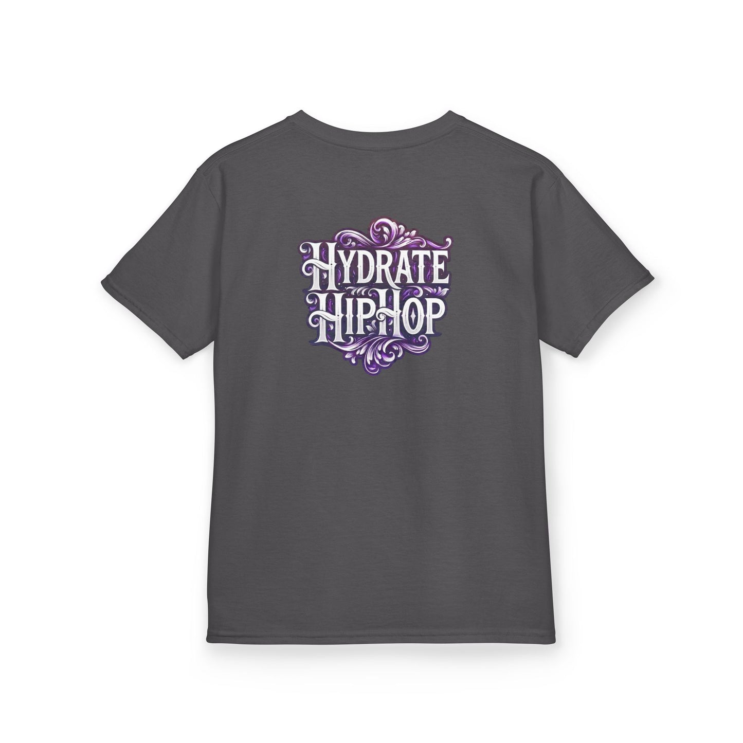 Kids Tee — "Original Soul" Front, "Hydrate Hip-Hop" Back Artistic Graphic