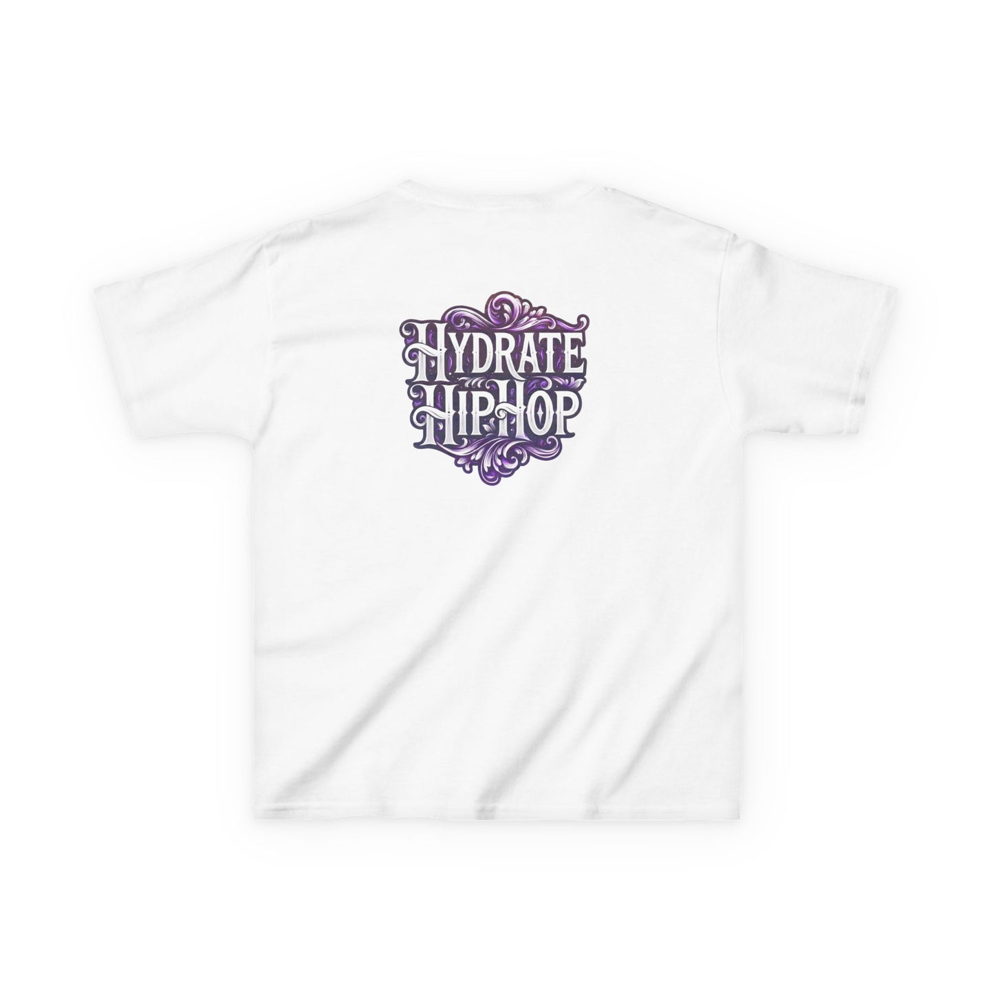 Kids Tee — "Original Soul" Front, "Hydrate Hip-Hop" Back Artistic Graphic