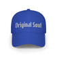 Original Soul Embroidered Baseball Cap — Retro Gothic Script Low-Profile Hat