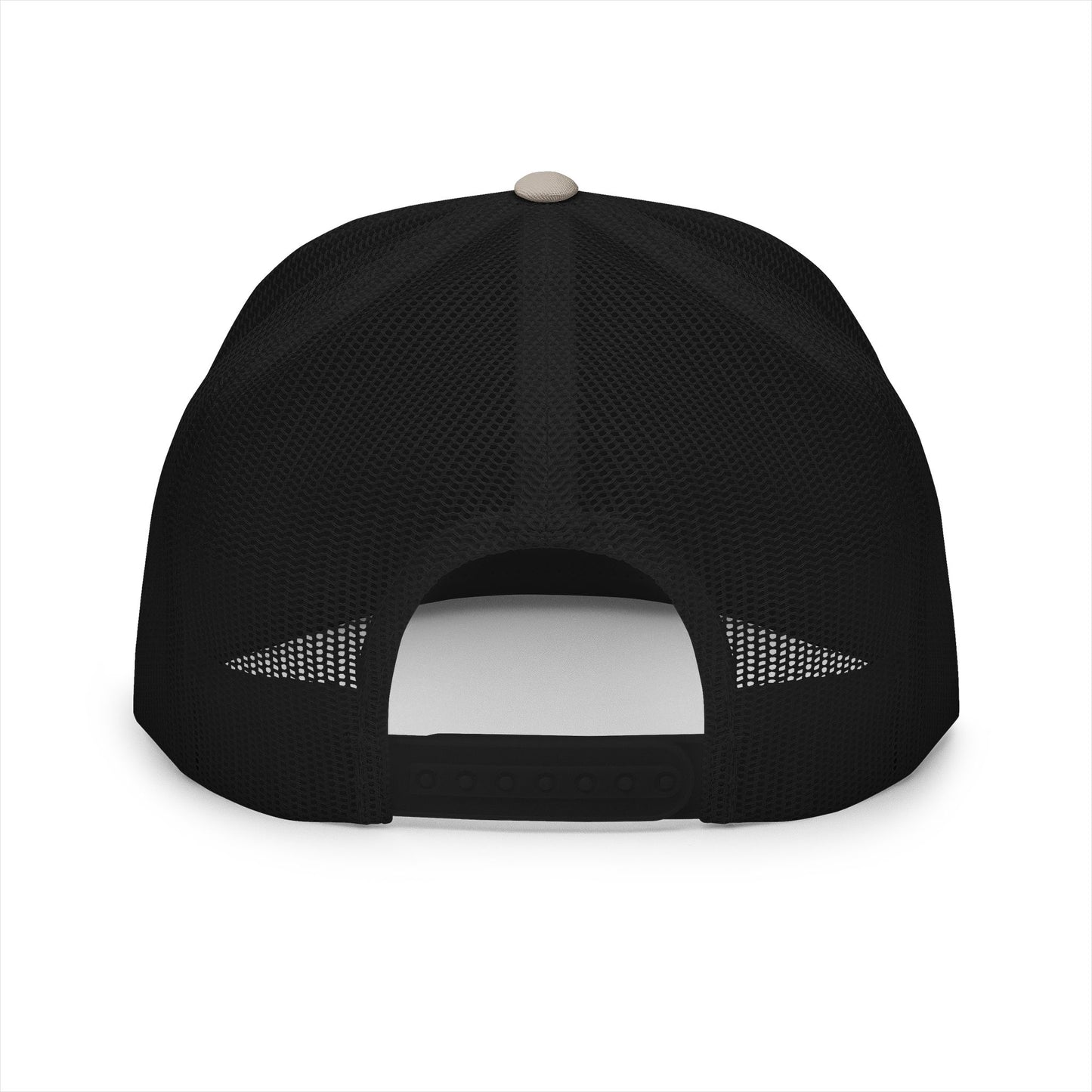 Original Soul Trucker Cap — Embroidered Purple Script Mesh Snapback