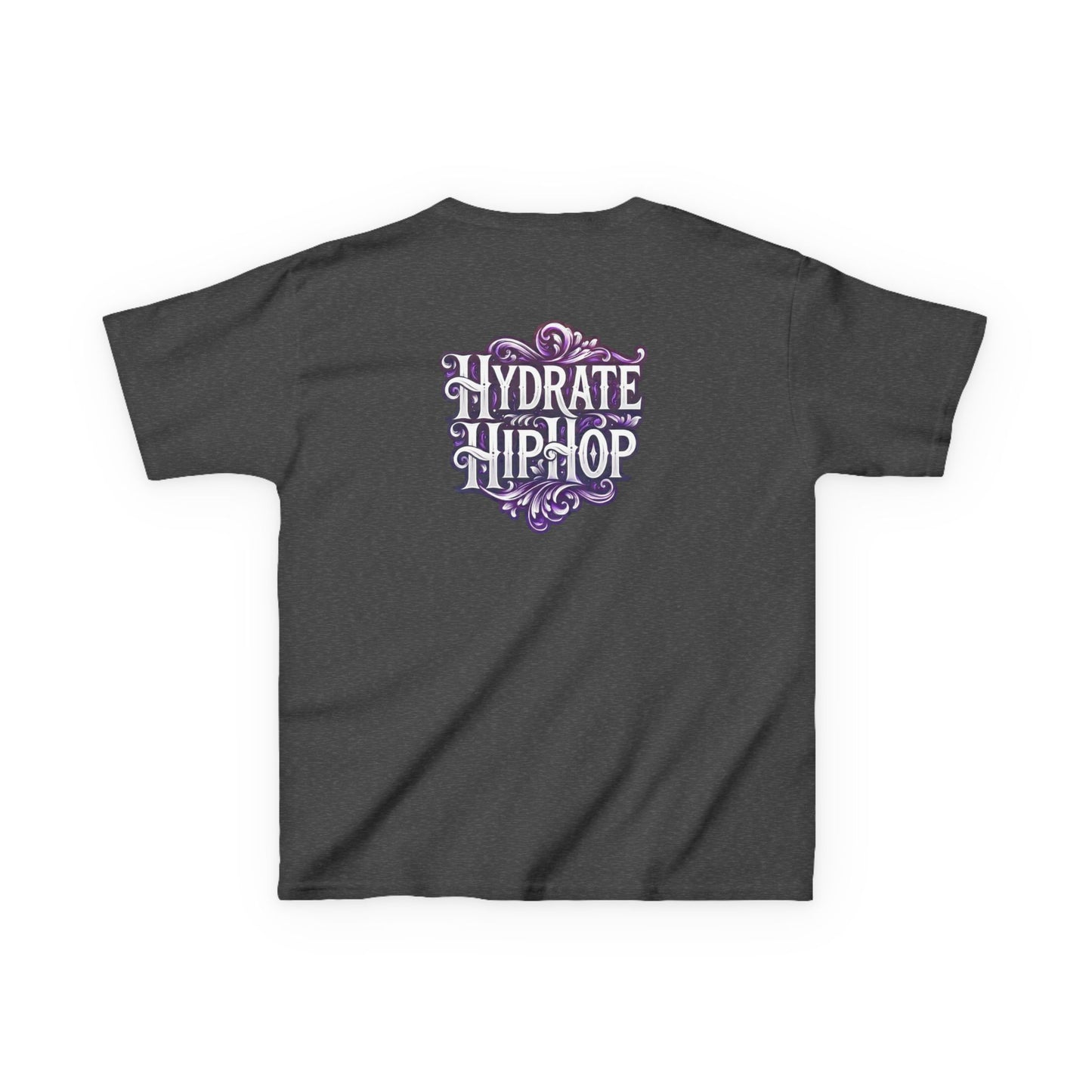 Kids Tee — "Original Soul" Front, "Hydrate Hip-Hop" Back Artistic Graphic