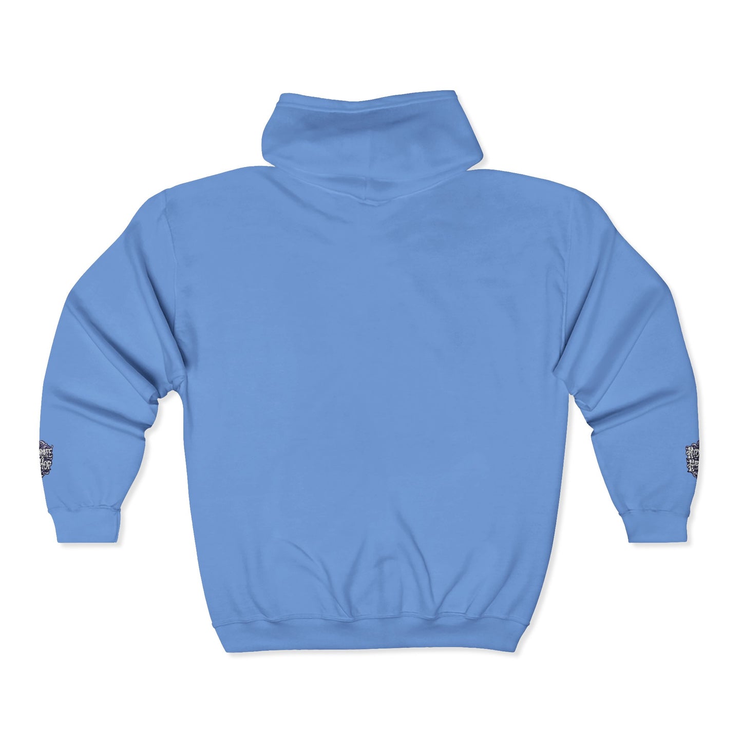 Original Soul Zip Hoodie — Minimal Embroidered Full-Zip Sweatshirt
