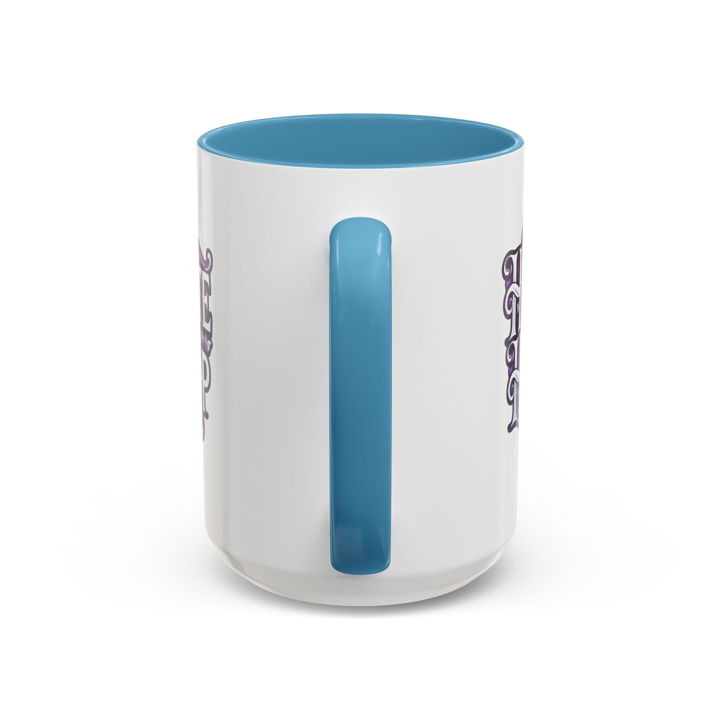 Hydrate Hip Hop Accent Coffee Mug — Purple Typography Tea & Coffee Cup (11/15oz)
