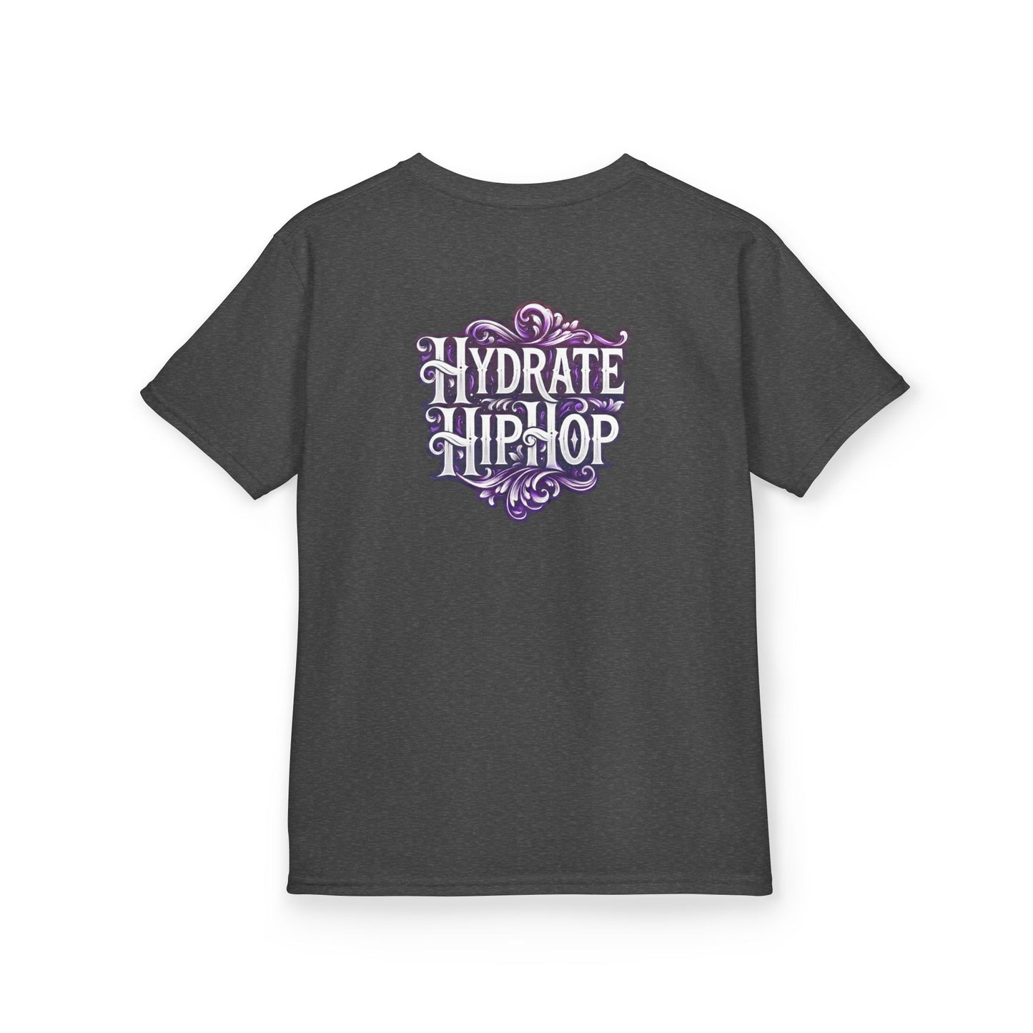 Kids Tee — "Original Soul" Front, "Hydrate Hip-Hop" Back Artistic Graphic
