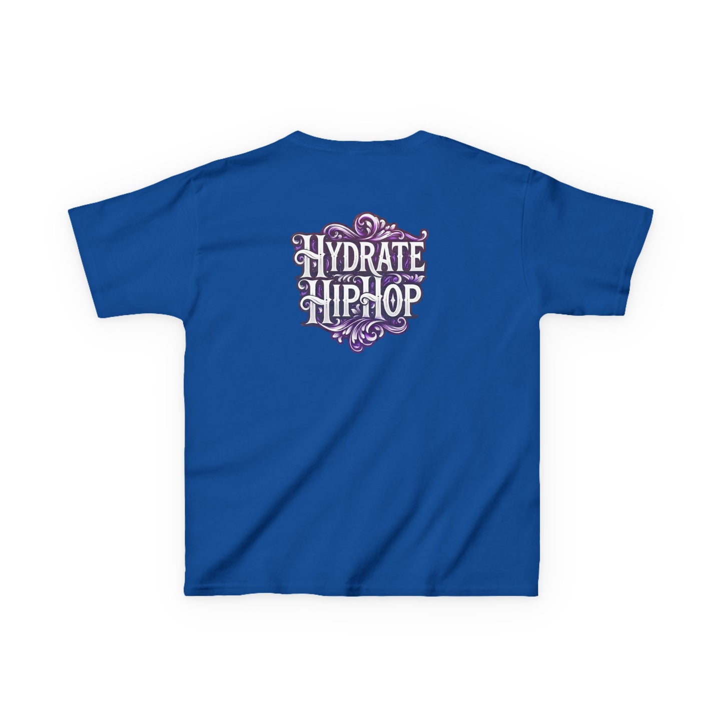 Kids Tee — "Original Soul" Front, "Hydrate Hip-Hop" Back Artistic Graphic