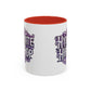 Hydrate Hip Hop Accent Coffee Mug — Purple Typography Tea & Coffee Cup (11/15oz)