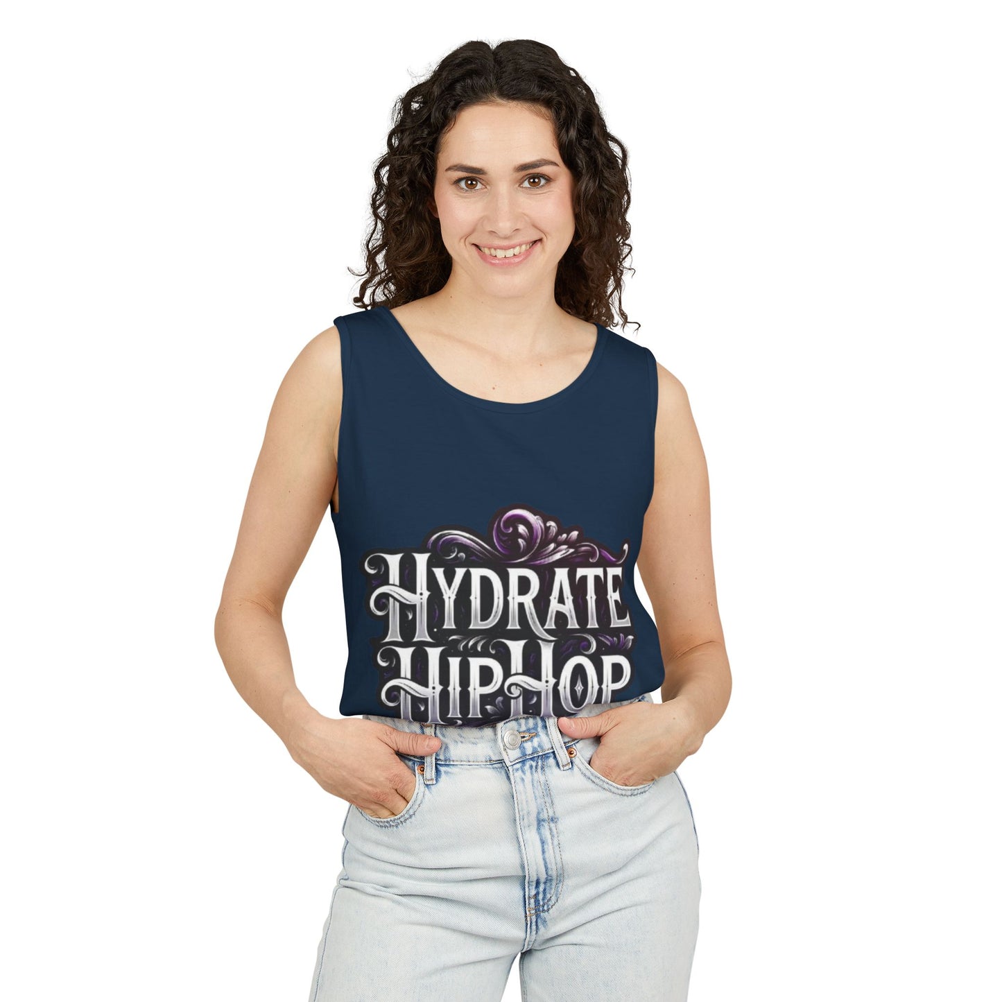 Hydrate Hip Hop Tank Top – Vintage Script Fitness & Streetwear Tee