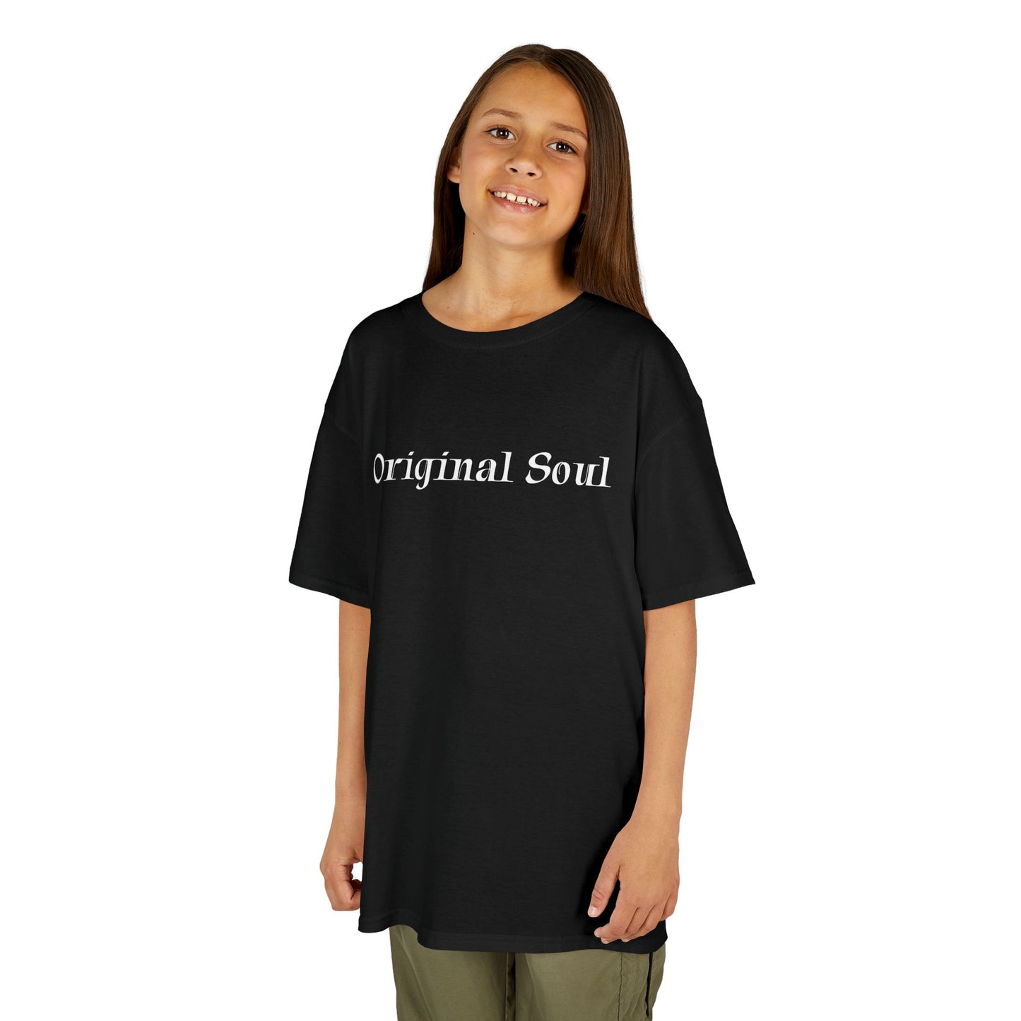 Kids Tee — "Original Soul" Front, "Hydrate Hip-Hop" Back Artistic Graphic