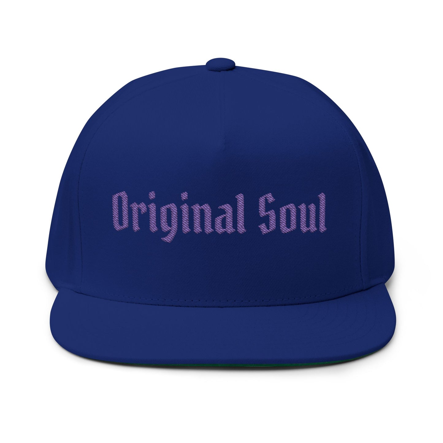 Original Soul Embroidered Flat Bill Cap