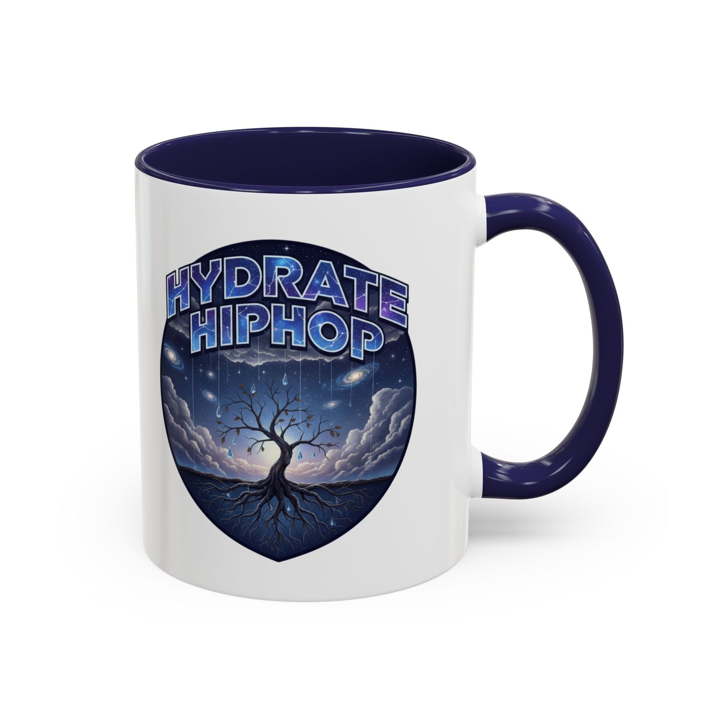 Hydrate HipHop Coffee Mug — Cosmic Tree Accent Mug (11/15oz)