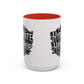 Hydrate Hip Hop Accent Coffee Mug – Retro Script Beverage Cup (11/15oz)