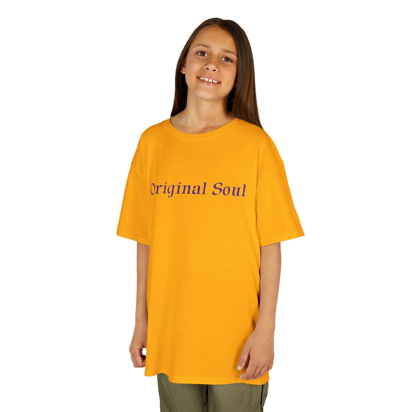Kids Tee — "Original Soul" Front, "Hydrate Hip-Hop" Back Artistic Graphic