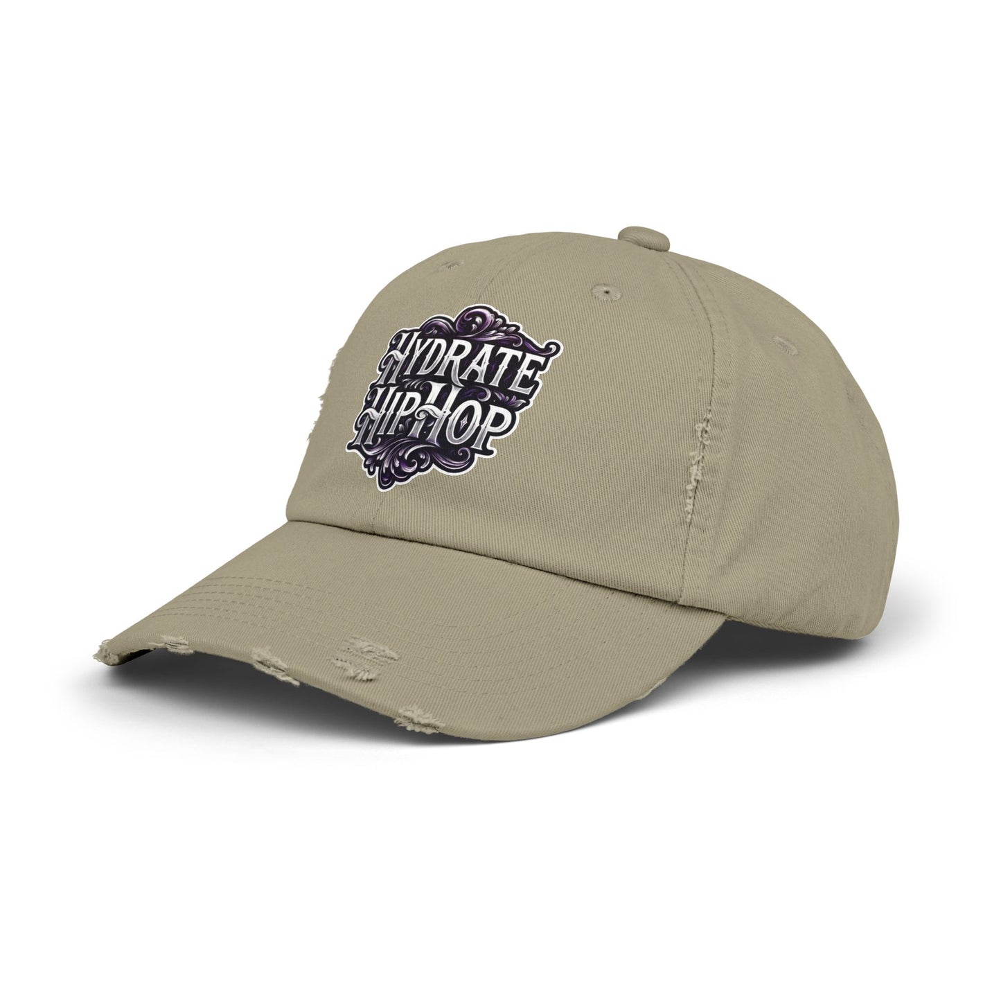 Hydrate Hip Hop Distressed Cap