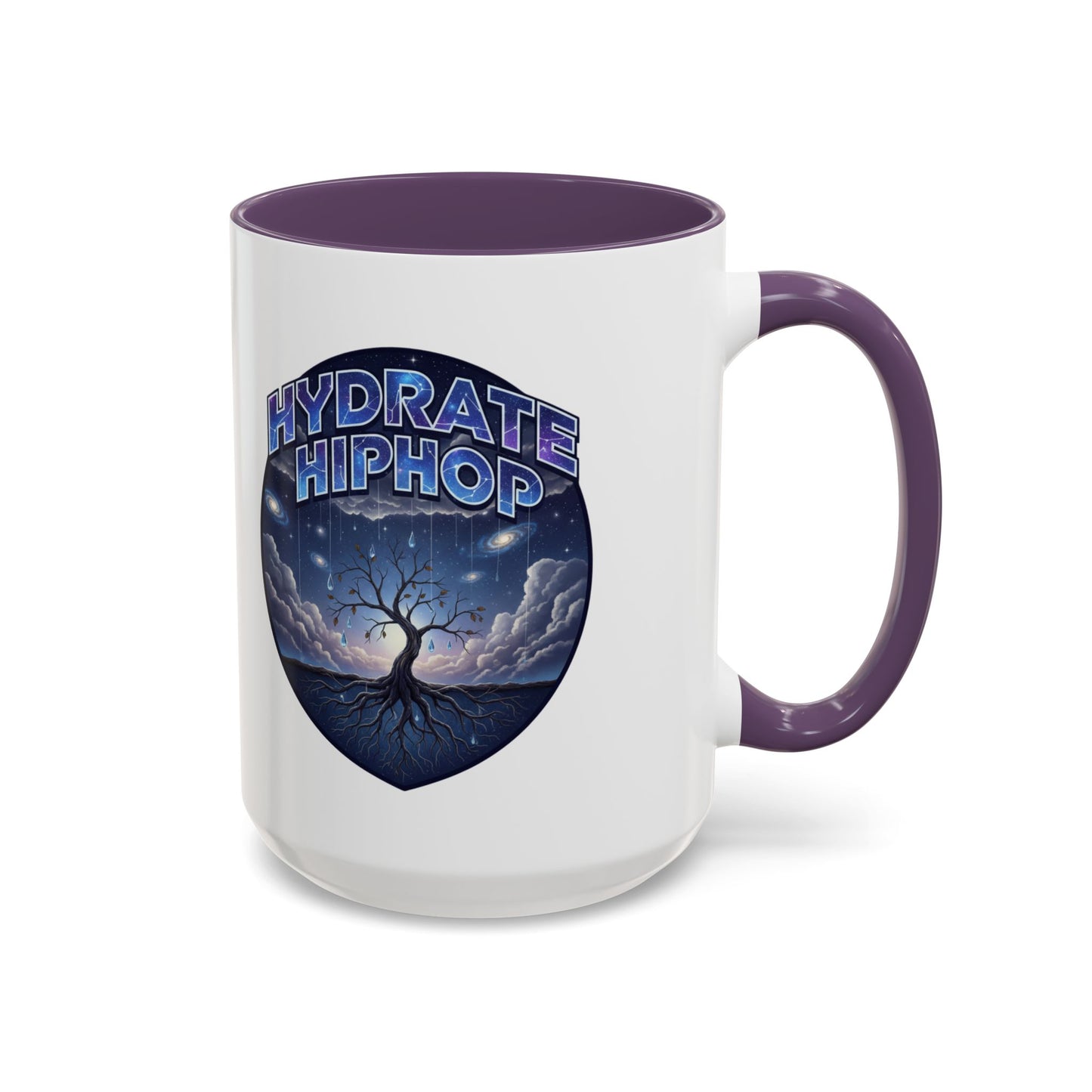 Hydrate HipHop Coffee Mug — Cosmic Tree Accent Mug (11/15oz)