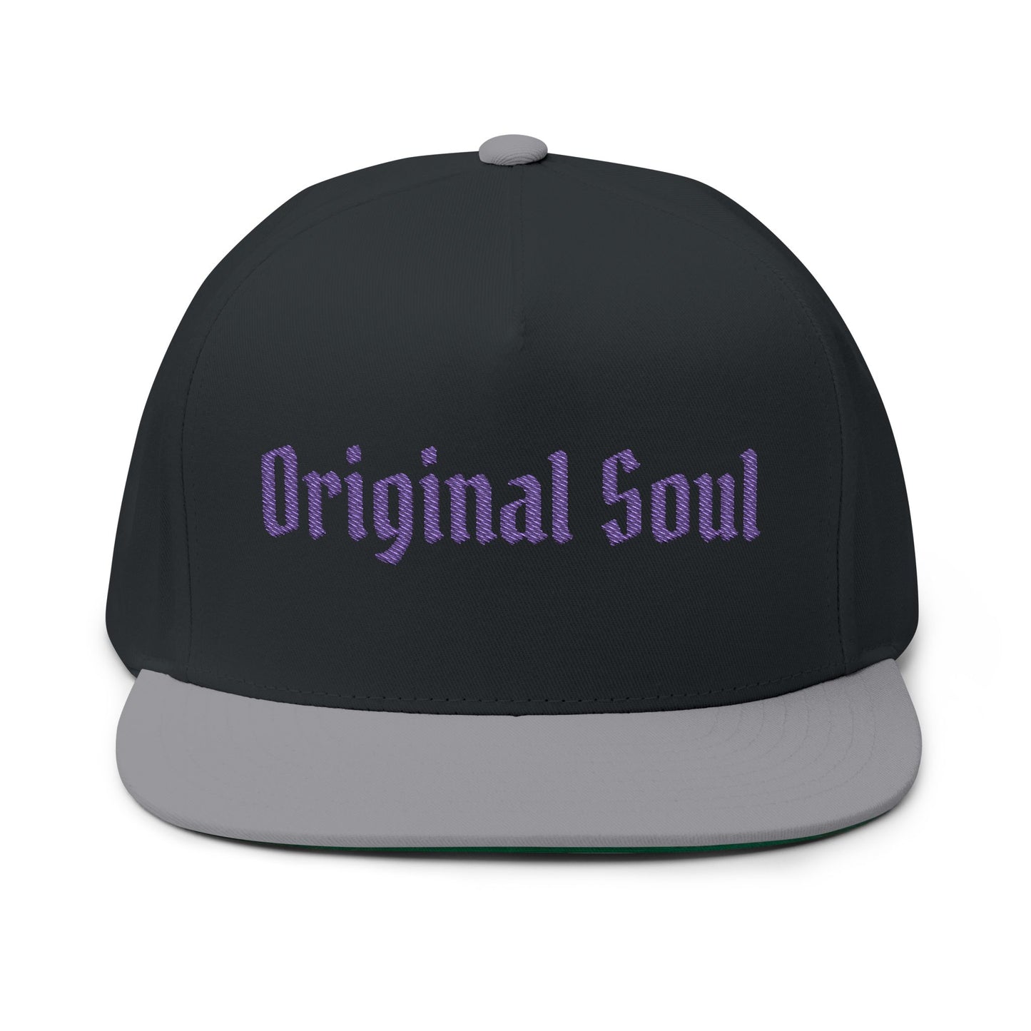 Original Soul Embroidered Flat Bill Cap