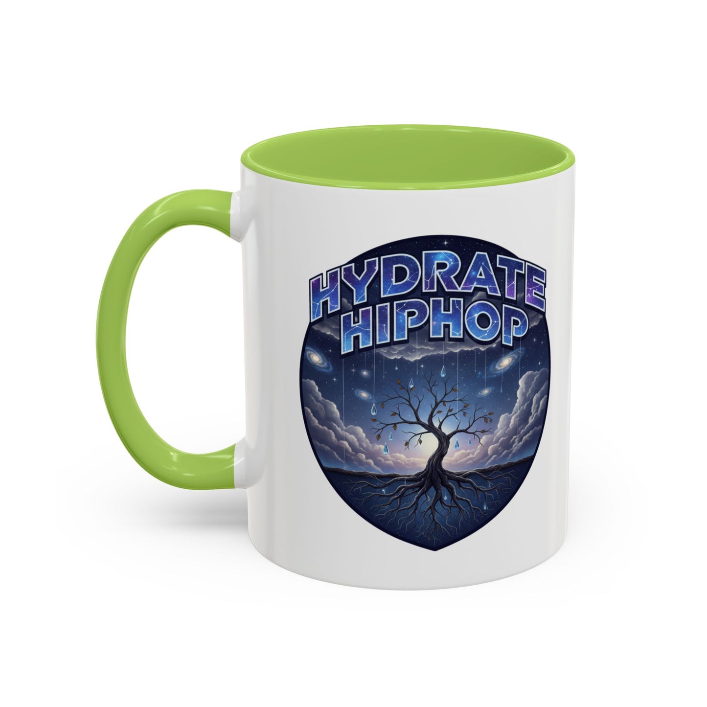 Hydrate HipHop Coffee Mug — Cosmic Tree Accent Mug (11/15oz)