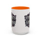 Hydrate Hip Hop Accent Coffee Mug – Retro Script Beverage Cup (11/15oz)