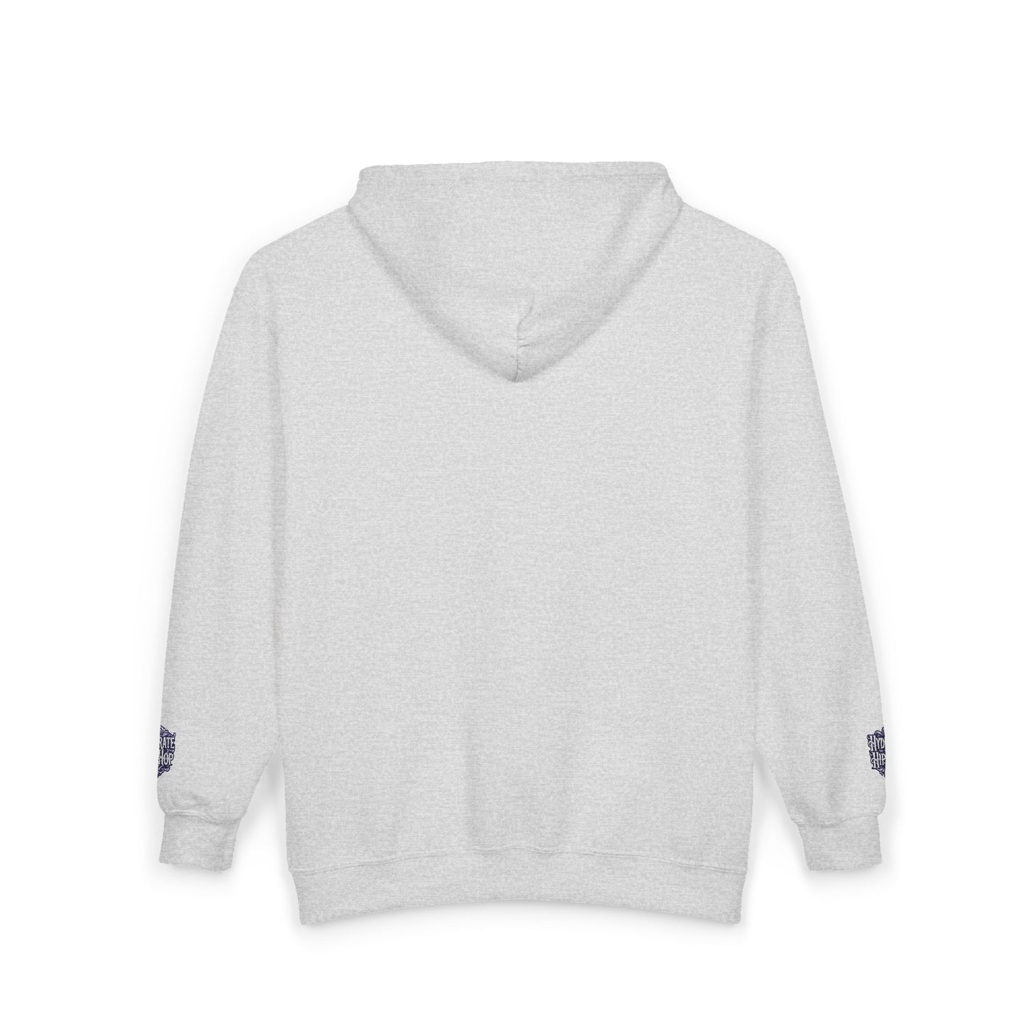 Original Soul Zip Hoodie — Minimal Embroidered Full-Zip Sweatshirt