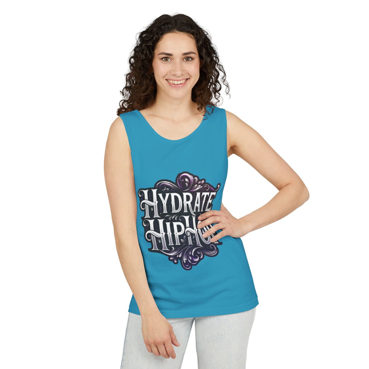 Hydrate Hip Hop Tank Top – Vintage Script Fitness & Streetwear Tee