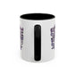 Hydrate Hip Hop Accent Coffee Mug — Purple Typography Tea & Coffee Cup (11/15oz)