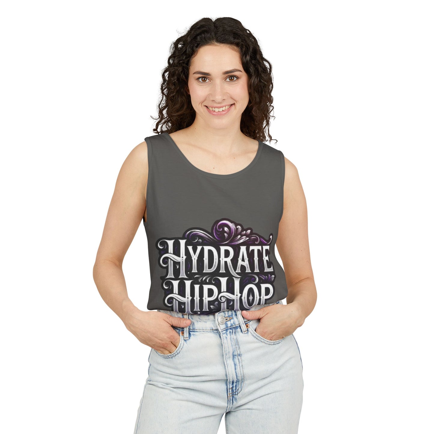 Hydrate Hip Hop Tank Top – Vintage Script Fitness & Streetwear Tee