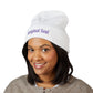 Original Soul Embroidered Beanie — Classic Cuffed Knit Hat
