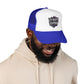 Hydrate Hip Hop Trucker Hat - Retro Script Foam Mesh Cap