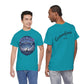 Hydrate Hip Hop Tee — 'Hydrate HipHop' Night Sky Graphic T-Shirt (Guardian of Light on Back)