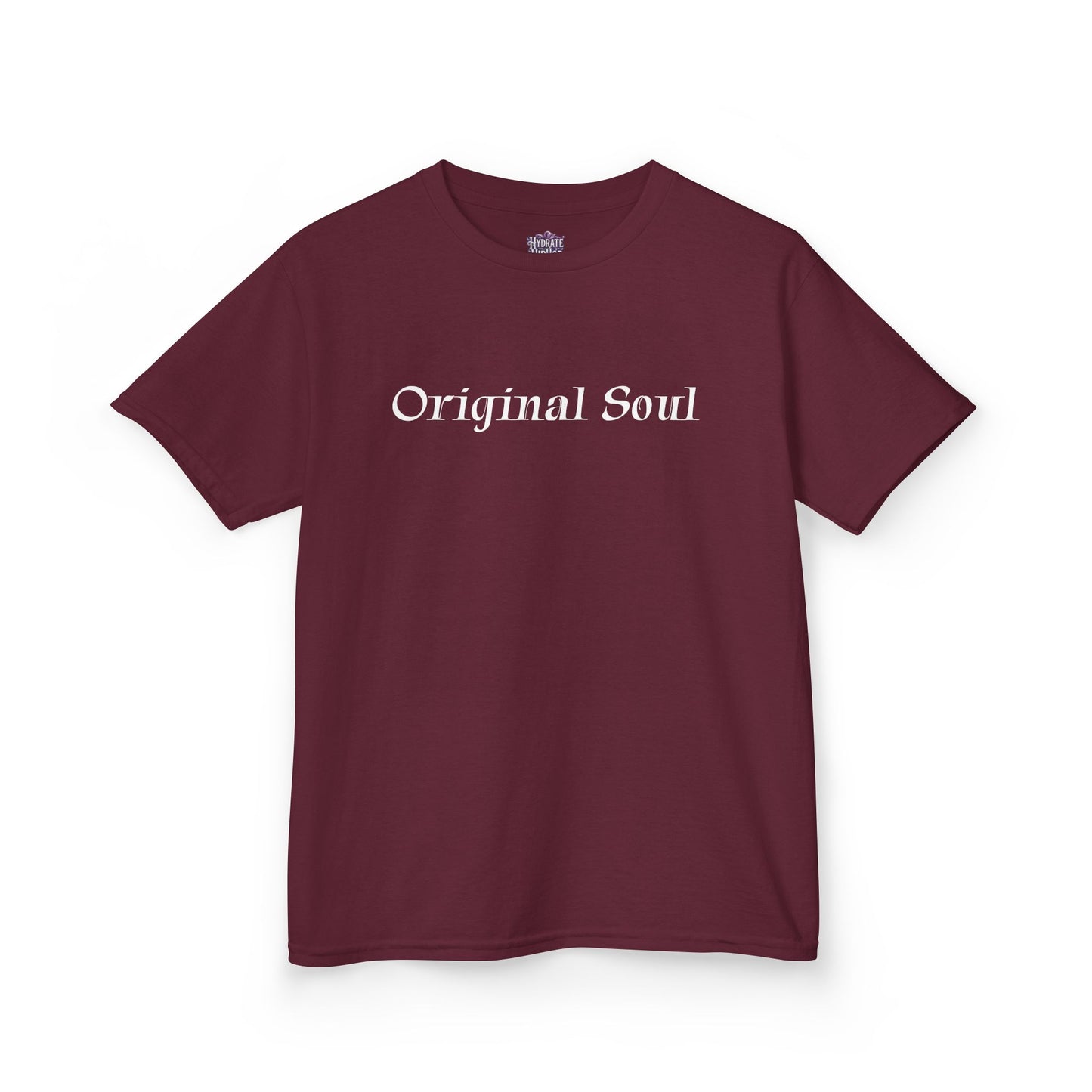 Kids Tee — "Original Soul" Front, "Hydrate Hip-Hop" Back Artistic Graphic