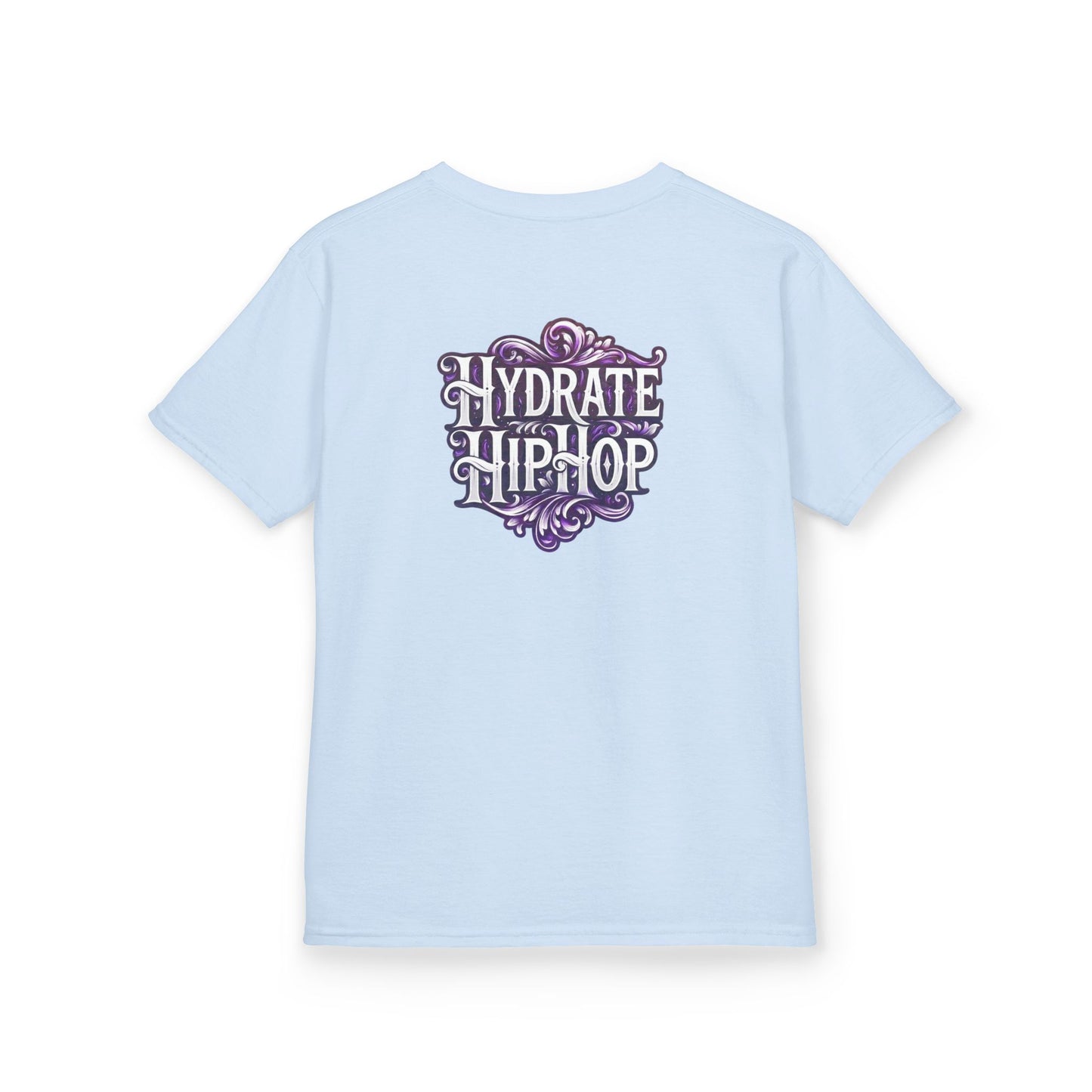 Kids Tee — "Original Soul" Front, "Hydrate Hip-Hop" Back Artistic Graphic