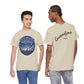 Hydrate Hip Hop Tee — 'Hydrate HipHop' Night Sky Graphic T-Shirt (Guardian of Light on Back)