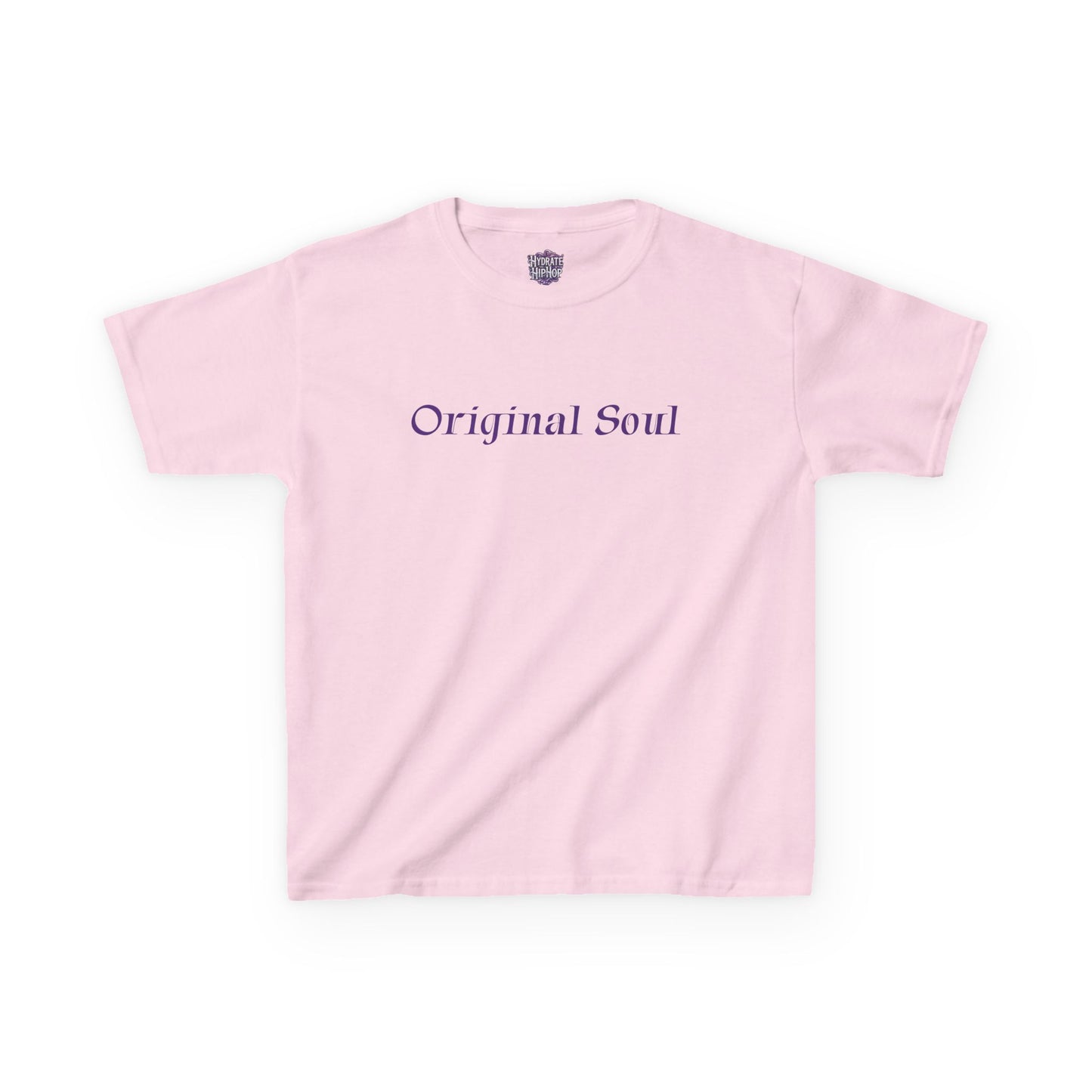 Kids Tee — "Original Soul" Front, "Hydrate Hip-Hop" Back Artistic Graphic