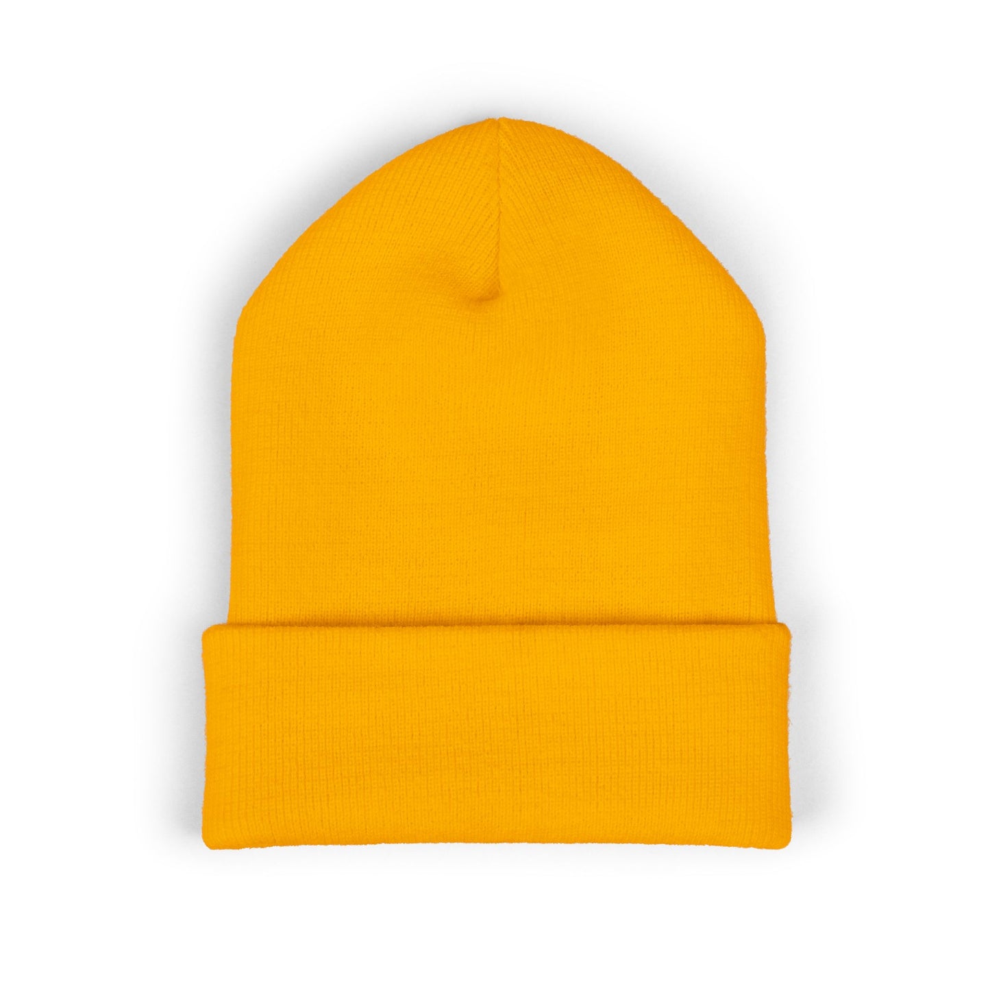 Original Soul Embroidered Beanie — Classic Cuffed Knit Hat