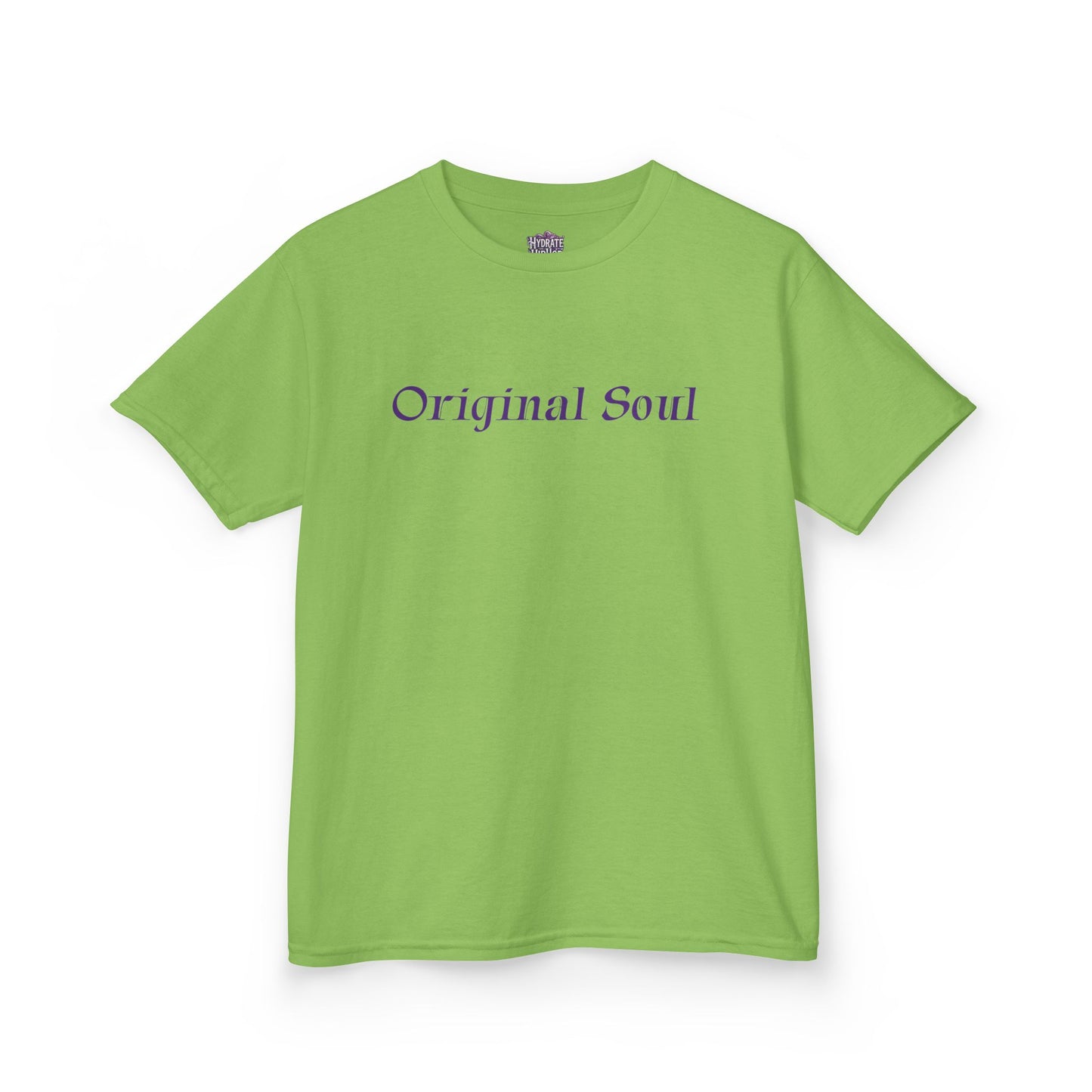 Kids Tee — "Original Soul" Front, "Hydrate Hip-Hop" Back Artistic Graphic