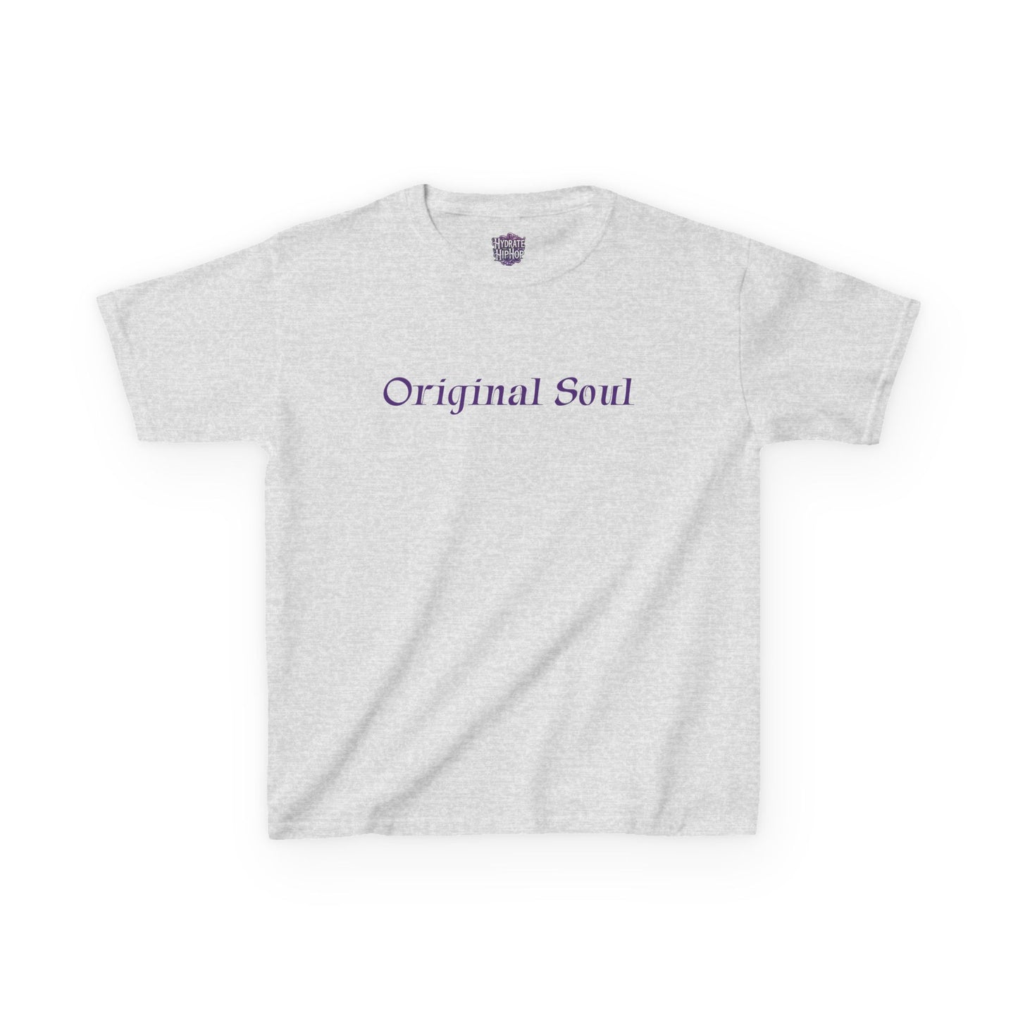 Kids Tee — "Original Soul" Front, "Hydrate Hip-Hop" Back Artistic Graphic