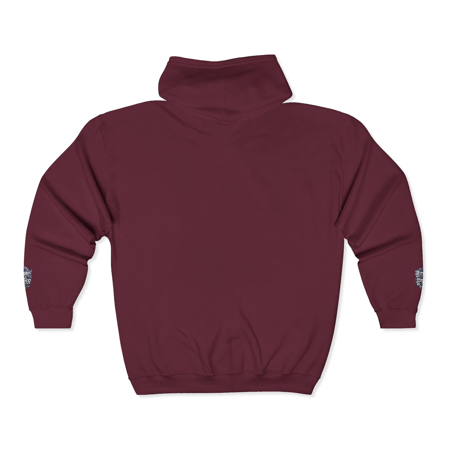 Original Soul Zip Hoodie — Minimal Embroidered Full-Zip Sweatshirt