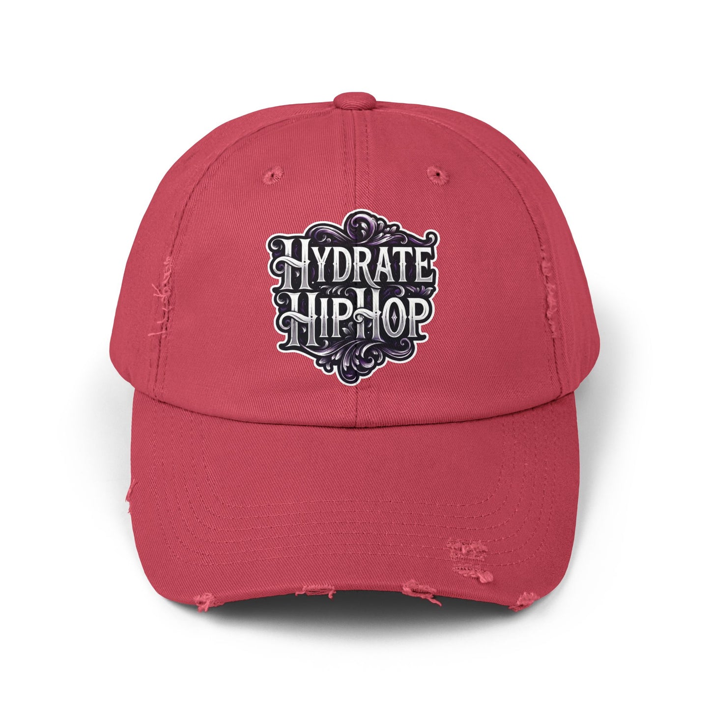 Hydrate Hip Hop Distressed Cap