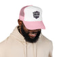 Hydrate Hip Hop Trucker Hat - Retro Script Foam Mesh Cap