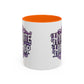 Hydrate Hip Hop Accent Coffee Mug — Purple Typography Tea & Coffee Cup (11/15oz)