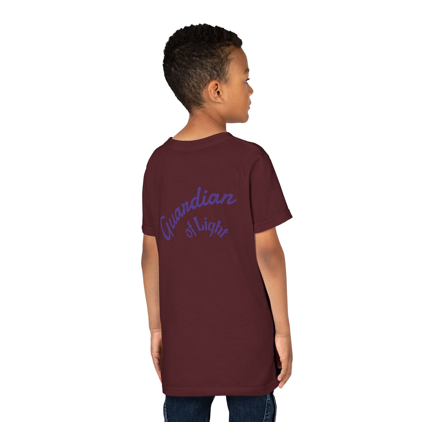 Youth Tee — Guardian of Light Fantasy Sword Graphic