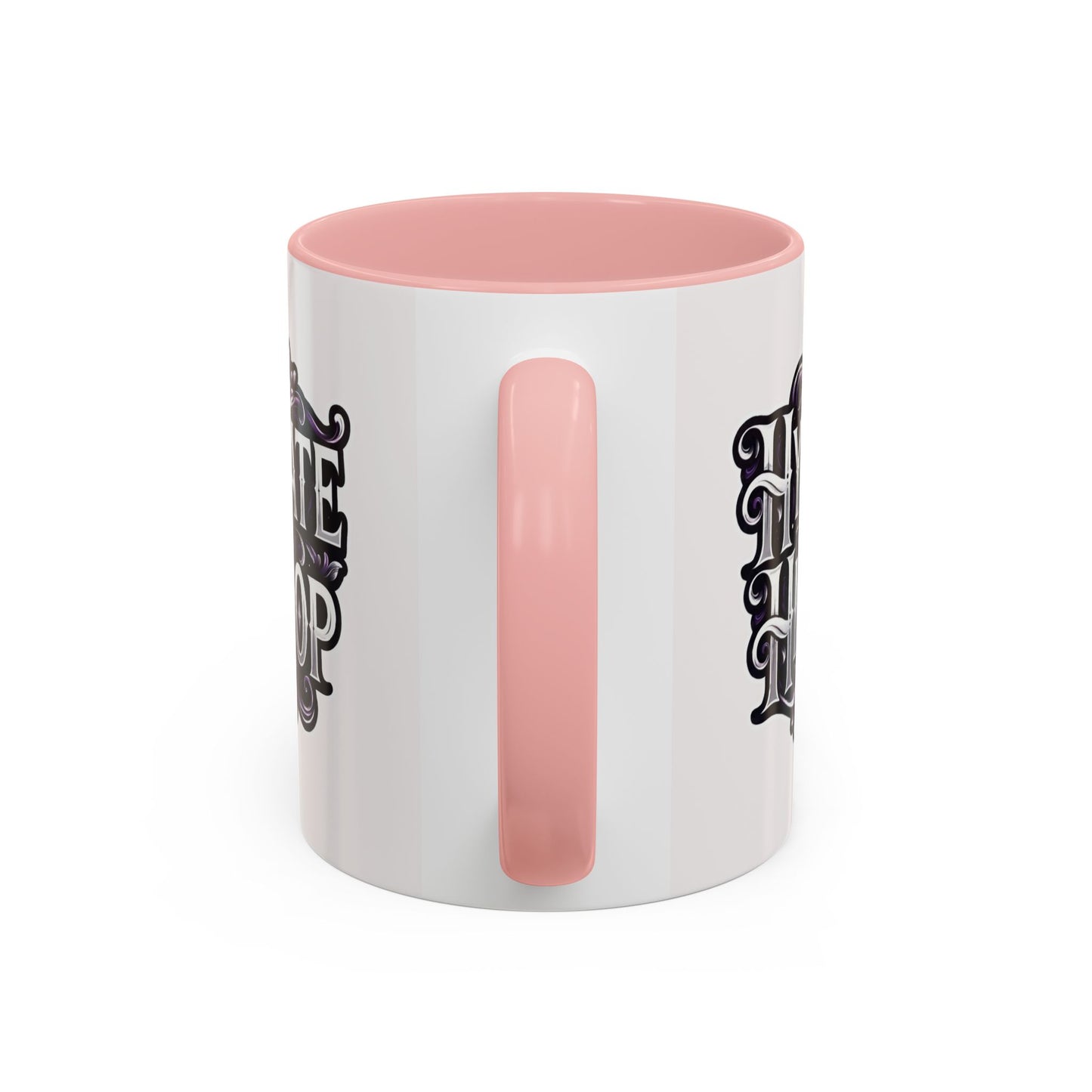 Hydrate Hip Hop Accent Coffee Mug – Retro Script Beverage Cup (11/15oz)